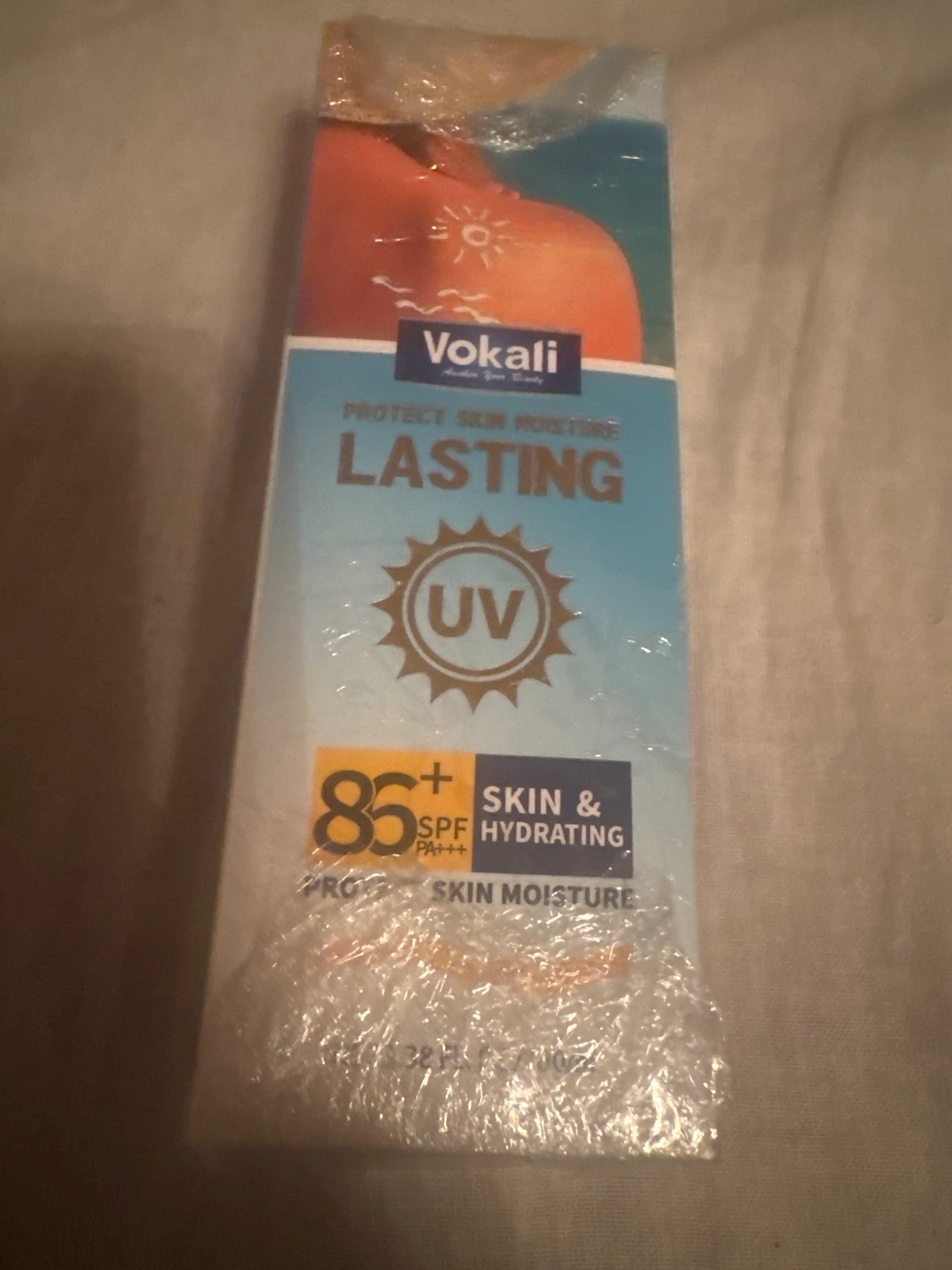 Солнцезащитный крем Vokali sunscreen SPF +90 pa ++++