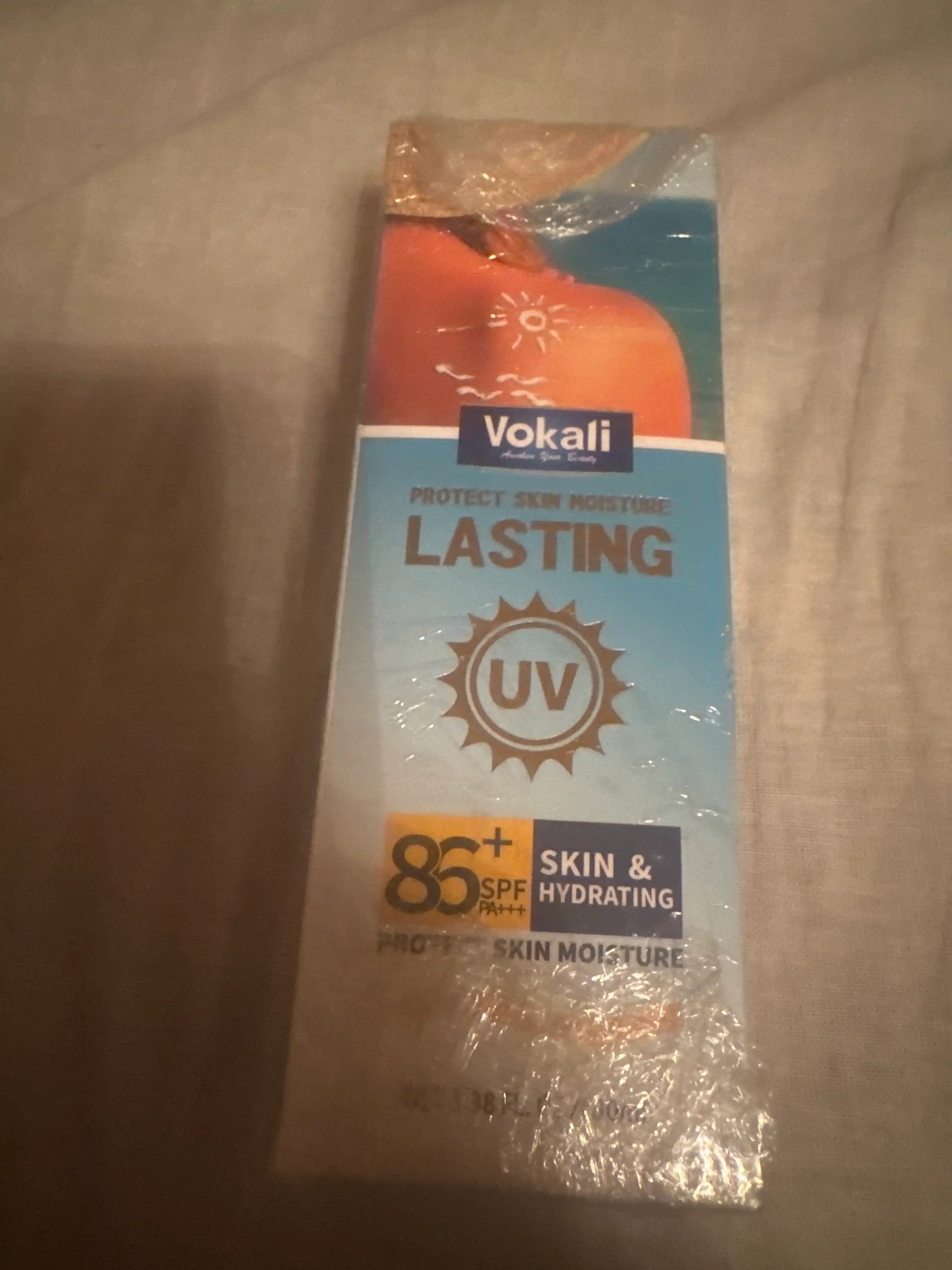 Солнцезащитный крем Vokali sunscreen SPF +90 pa ++++
