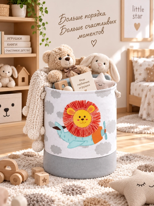 Корзина для хранения вещей — стильное и практичное решение для дома