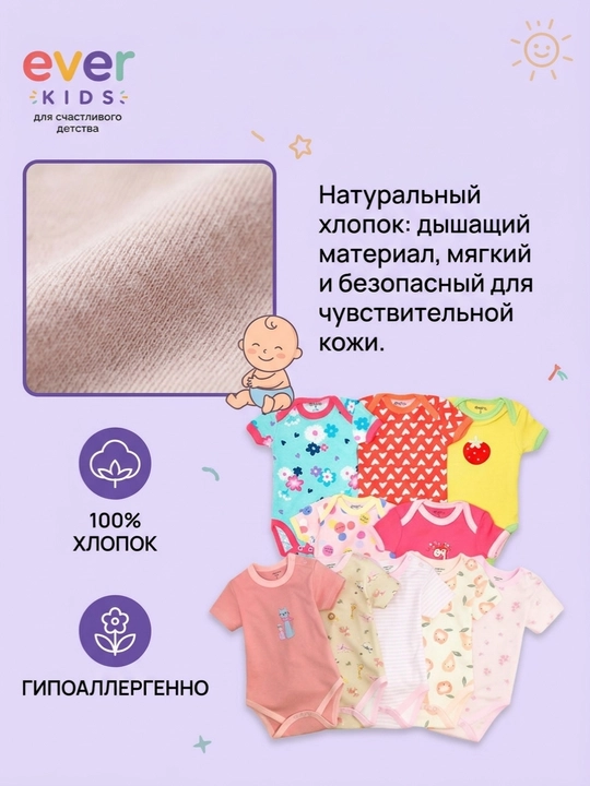 3 oydan 18 oygacha bo‘lgan bolalar uchun beshta bodidan iborat to‘plam