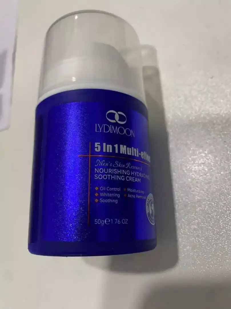 LYDIMOON Erkaklar uchun nemlendirici yuz kremi, 50 ml