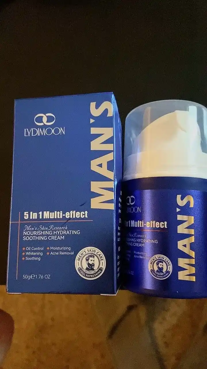 LYDIMOON Erkaklar uchun nemlendirici yuz kremi, 50 ml