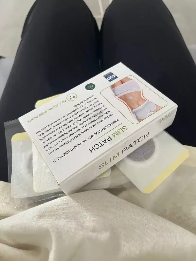 Пластырь для похудения LYDIMOON Slim Patch натуральный антицеллюлитный, на пупок, 10 шт