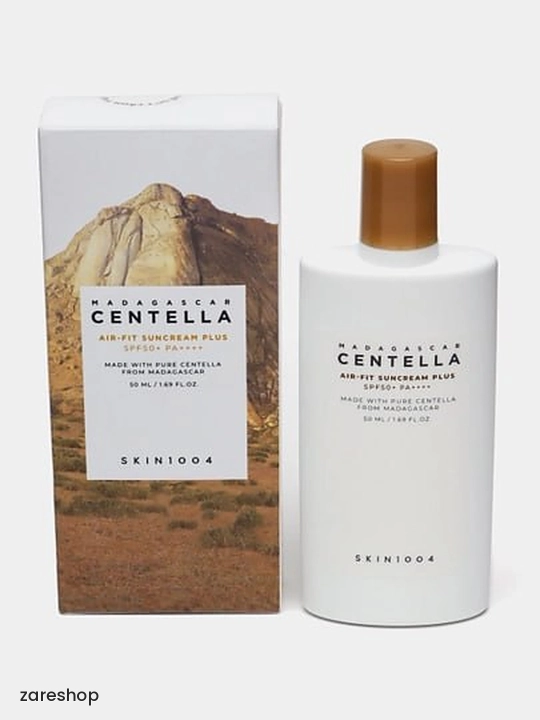 Centella Madagascar SPF 50+ - sentella ekstraktli yengil quyoshdan himoyalovchi krem, 50 ml