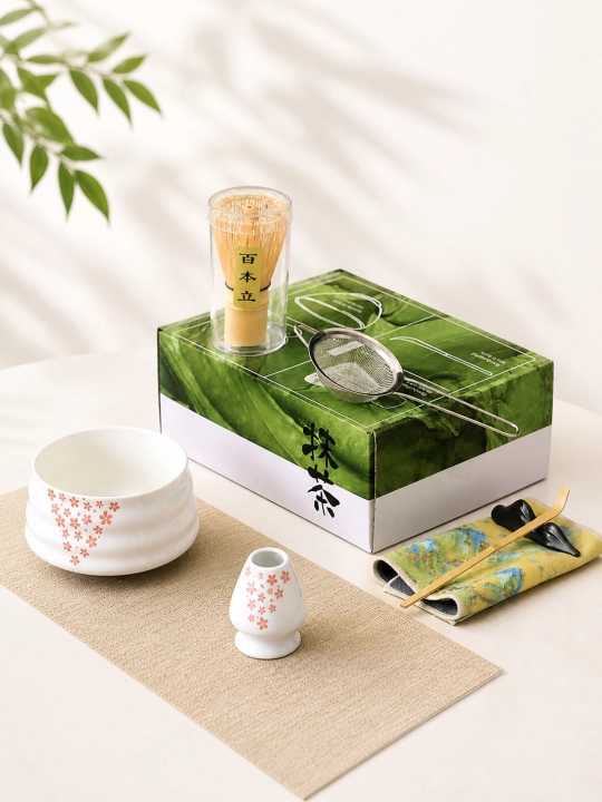Подарочный набор Матча c чашей, Musi Organic - 