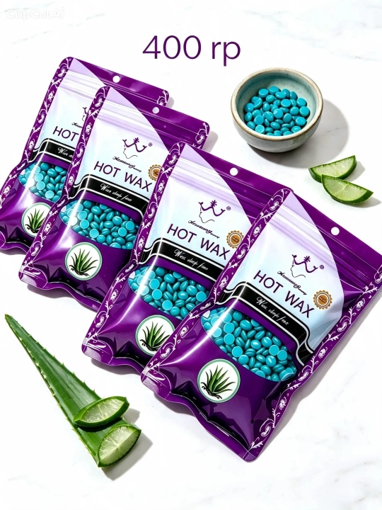 Depilatsiya uchun granulalardagi issiq mum Hot Wax, 100 gr, 200 gr, 300 gr, 400 gr - 