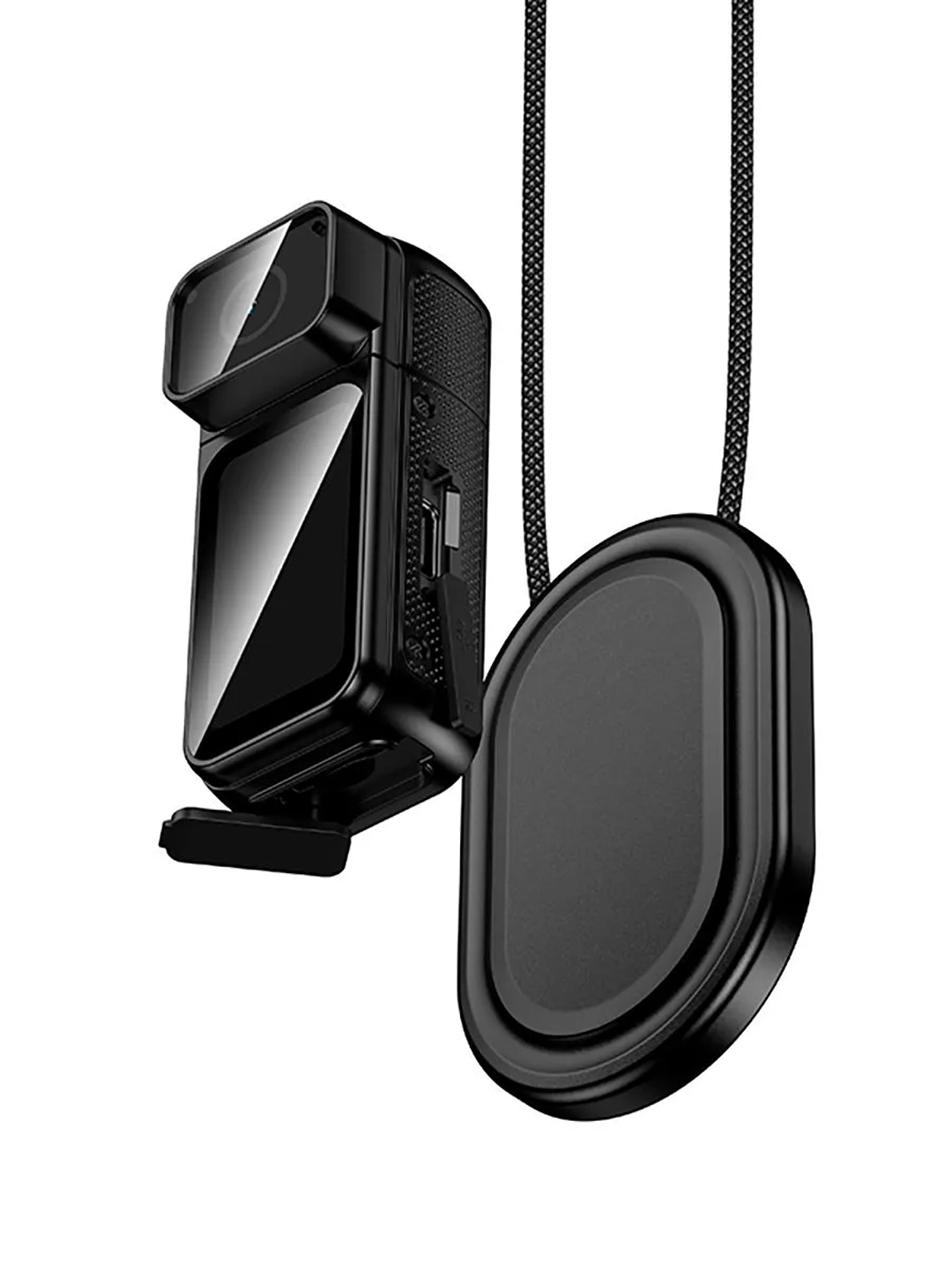 Экшн-камера HOCO DV105, 2.7K, Wi-Fi, IPS HD экран, TF до 128 ГБ, черная