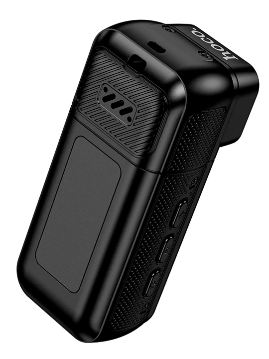 Экшн-камера HOCO DV105, 2.7K, Wi-Fi, IPS HD экран, TF до 128 ГБ, черная