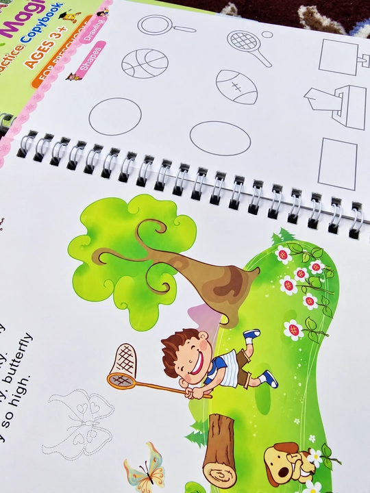 Ko‘p marta ishlatiladigan xattotlik daftarlari – turli xil yozuv va mashq daftarlari