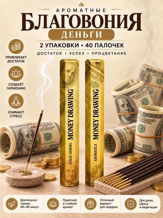 Xushbo'y tutatqilar to'plami: 20 ta tayoqdan 2 ta paket - 
