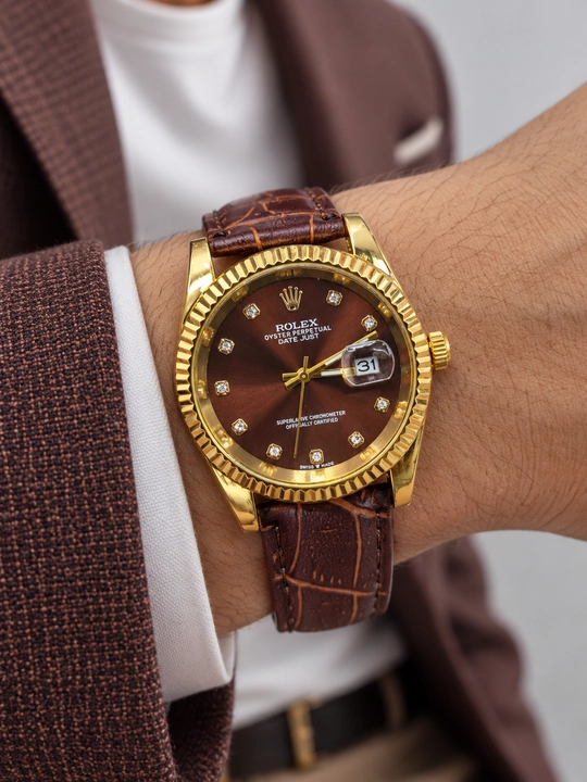 Erkaklar uchun klassik Rolex soati - zamonaviy va hashamatli aksessuar