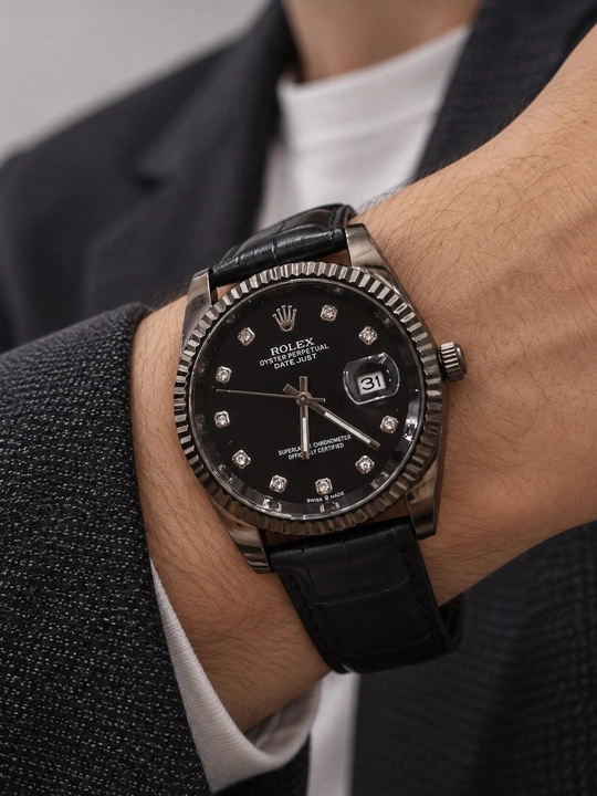 Erkaklar uchun klassik Rolex soati - zamonaviy va hashamatli aksessuar