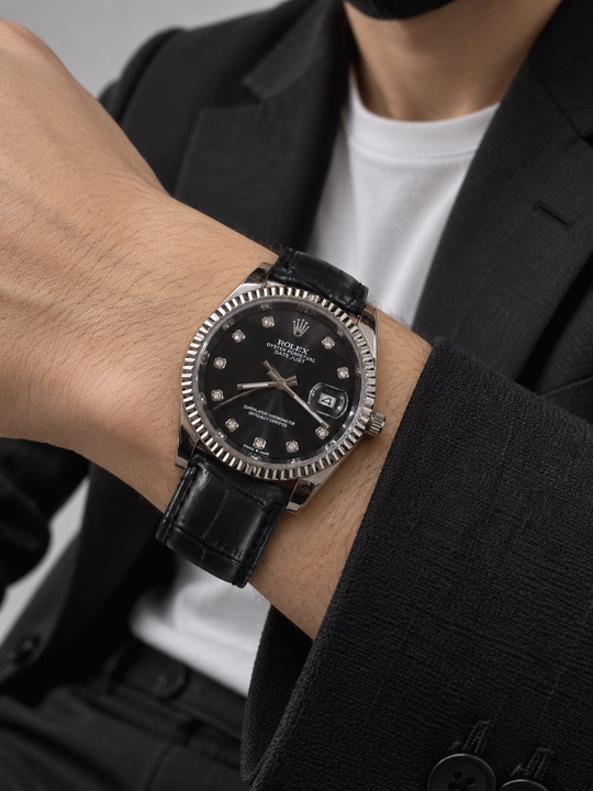 Erkaklar uchun klassik Rolex soati - zamonaviy va hashamatli aksessuar