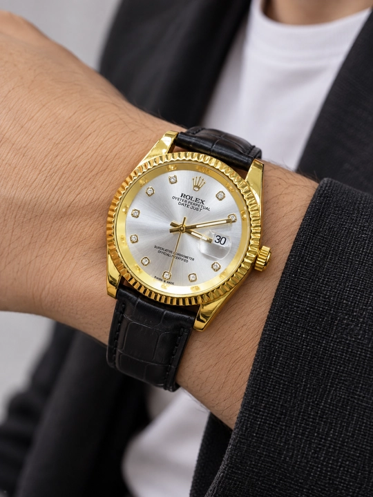 Erkaklar uchun klassik Rolex soati - zamonaviy va hashamatli aksessuar
