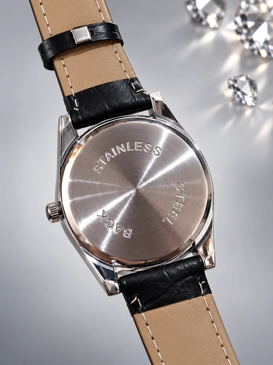 Rolex Land-Dweller - Klassik qora erkaklar qo‘l soati