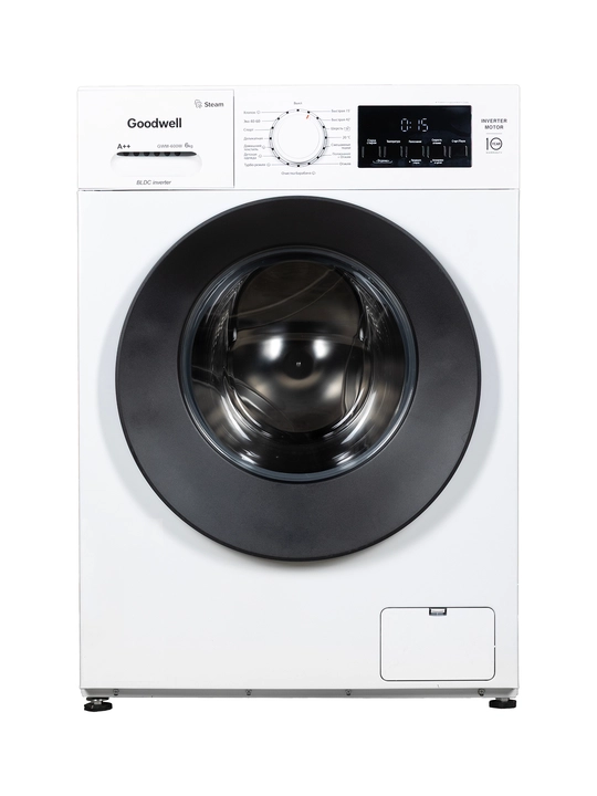 Стиральная машина Goodwell GWM-600G-W, 6 кг, INVERTER, A++, 15 программ