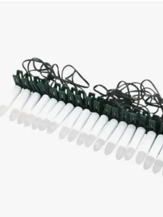 "Sham" shaklidagi elektr Rojdestvo archasi chiroqlari |  20 ta LED sham