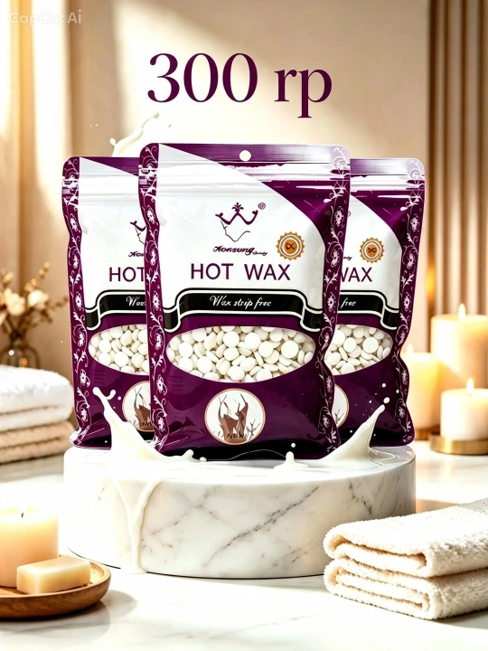 Depilatsiya uchun granulalardagi issiq mum Hot Wax, 100 gr, 200 gr, 300 gr, 400 gr - 