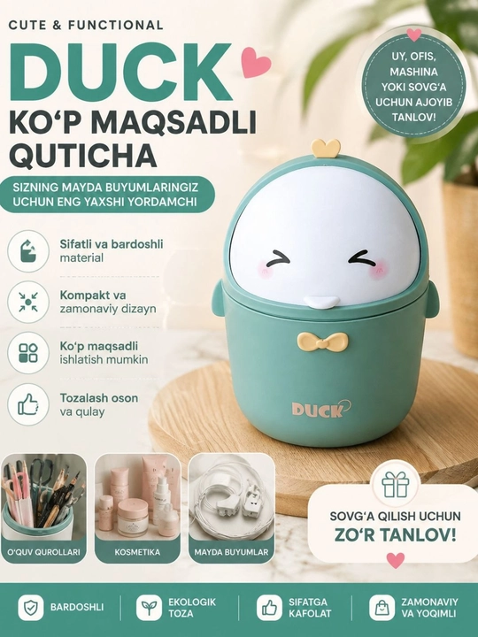 Organayzer mayda narsalarni saqlash uchun - 