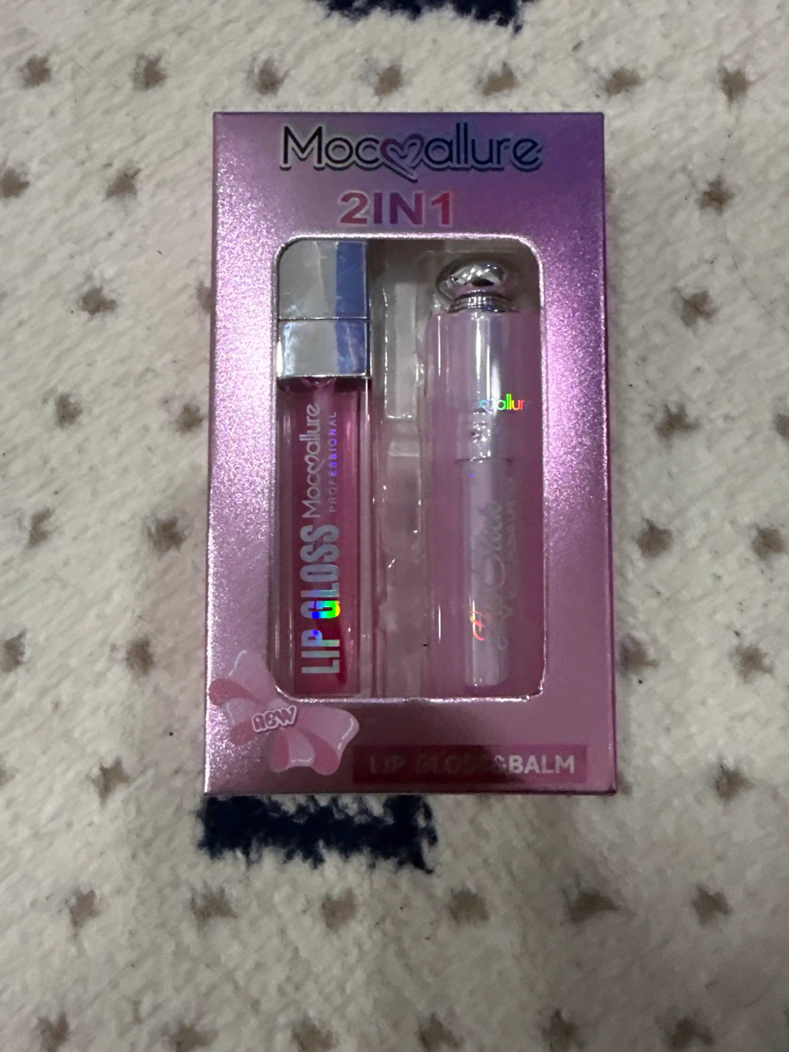 Lablar uchun namlantiruvchi lip oil va lip gloss to‘plami