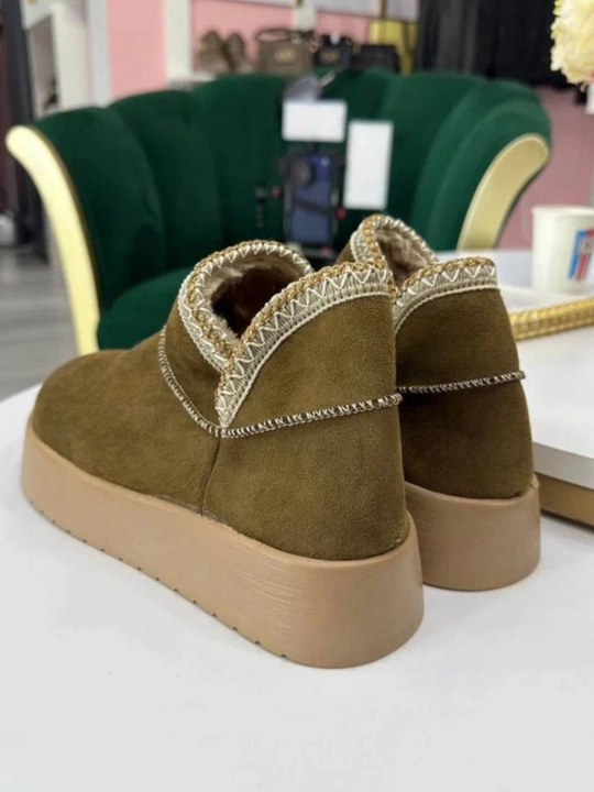 Угги женские с мехом, удобные, тёплые, классный дизайн, размер 36-40