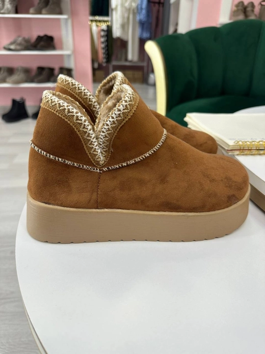 Угги женские с мехом, удобные, тёплые, классный дизайн, размер 36-40