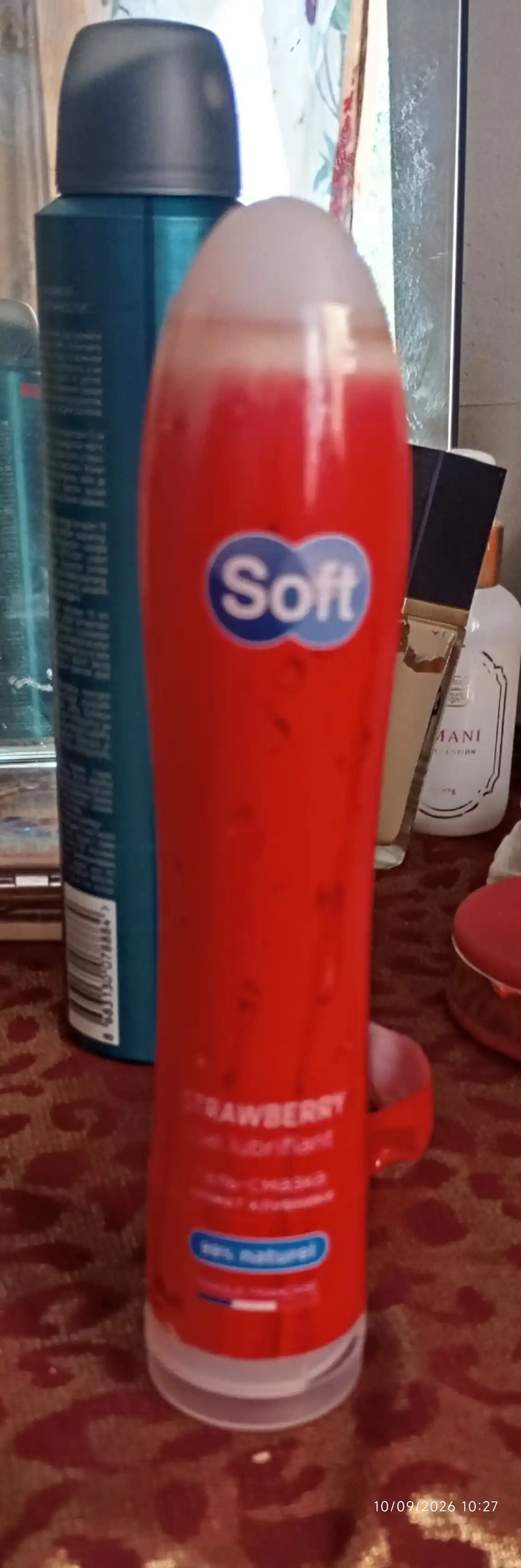 Лубрикант гель для интимной гигиены Soft Strawberry, аромат клубники, 80 мл