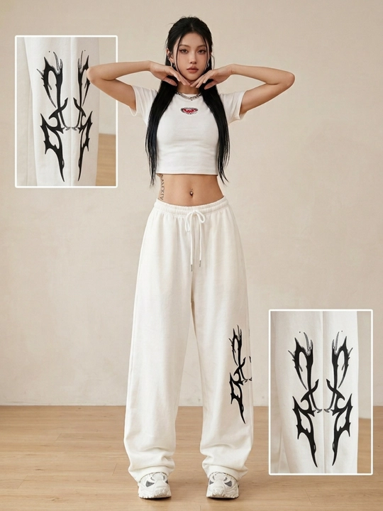 Sport shim, keng shim, oversize shim, ayollar shimi, uyli kiyim, qulay shim, yozgi shim