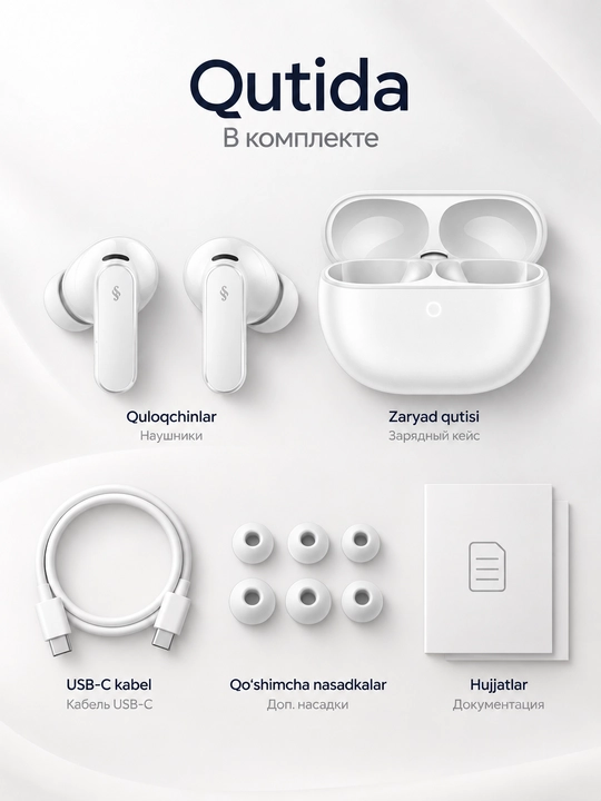Simsiz quloqchin HUAWEI FreeBuds Pro 5, ANC, Bluetooth 6.0, 38 soatgacha, IP57