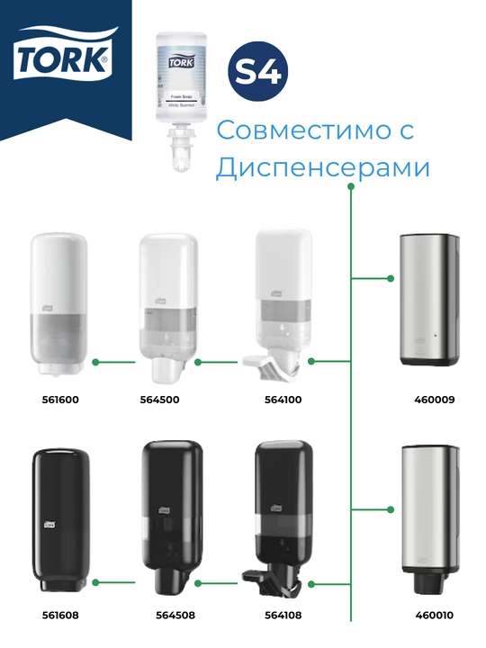 TORK ko‘pik-sovun 1000 ml — yumshoq parvarish va samarali tozalik
