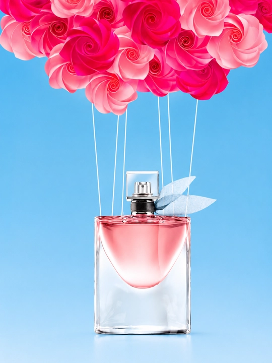 Lancôme La Vie Est Belle ayollar atiri, shirin gulli va vanilli ifor, nafis Eau de Parfum