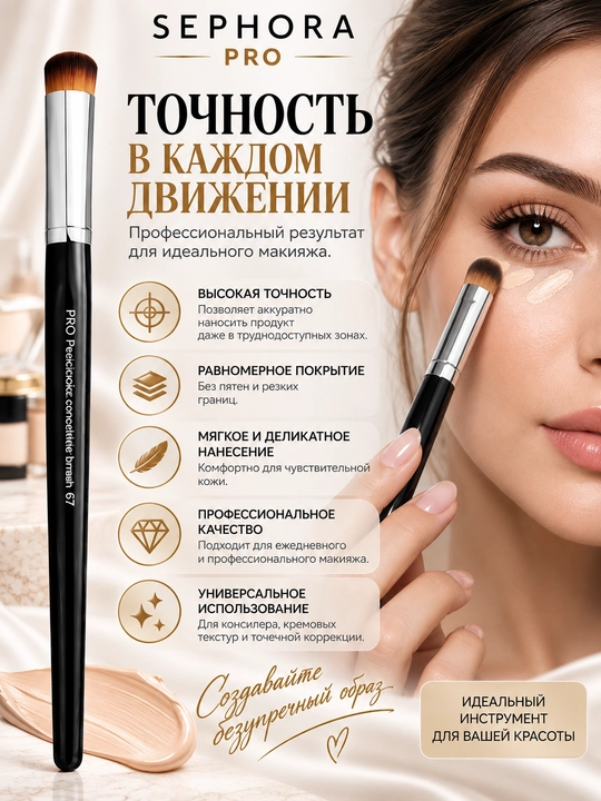 Professional makiyaj cho‘tkasi, Sephora Pro
