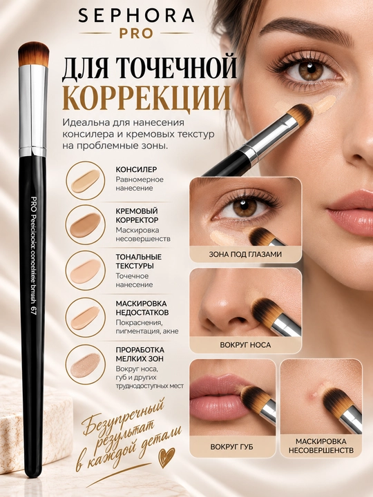 Professional makiyaj cho‘tkasi, Sephora Pro