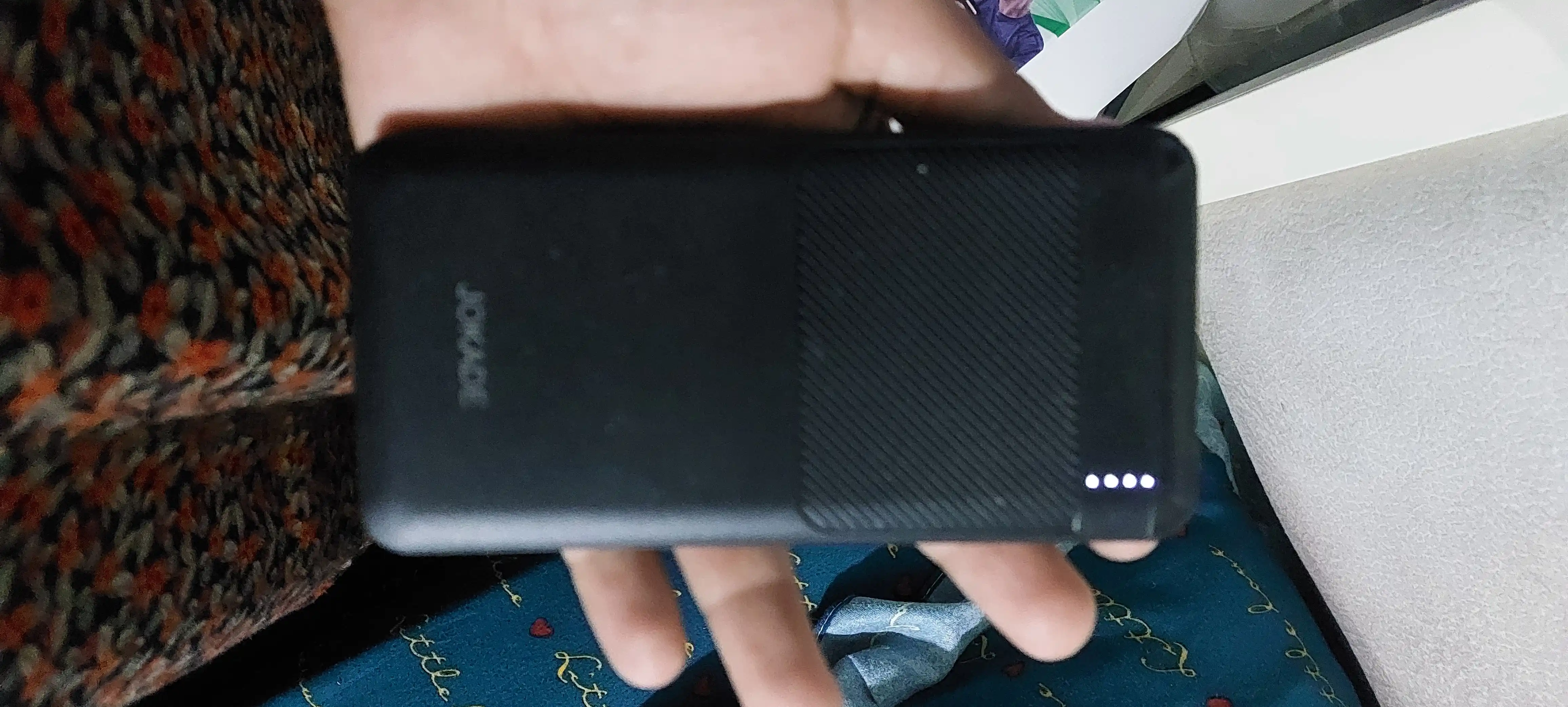 JOKADE powerbank 10000 mAh qora tashqi akkumulyator, power bank 10000