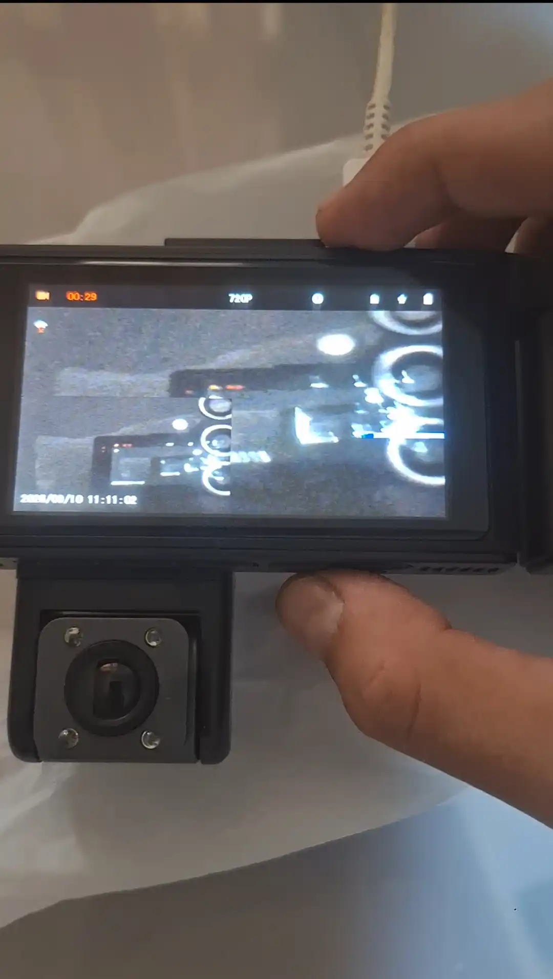 Avto WiFi videoregistratori, 3 va 4 kamera, salonni yozib olish va Full HD 1080p 2K ovoz