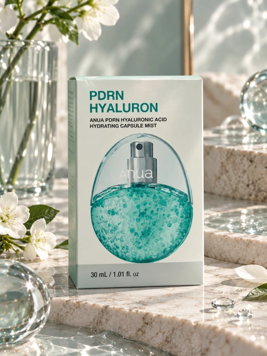 ANUA PDRN Hyaluron Hydrating Capsule Mist — увлажняющий мист для лица, 30 мл