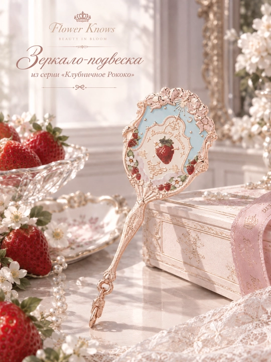Flower Knows Strawberry Rococo — nafis oynacha-osma bezak - 