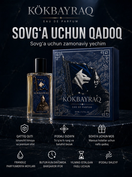 KOKBAYRAQ, Eau de Parfum, atir 50 ml
