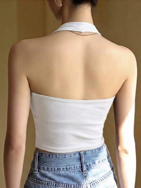 Ayollar uchun mayka top, chashka tikilgan, universal o'lcham, 40-65 kg gacha