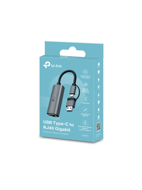 TP-Link UE310C — USB 3.0 Type-C → Gigabit Ethernet adapter