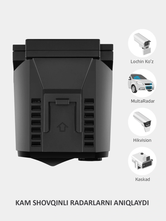 Видеорегистратор Neoline X-COP 9700s Wi-Fi Black с радар-детектором,версия для Узбекистана