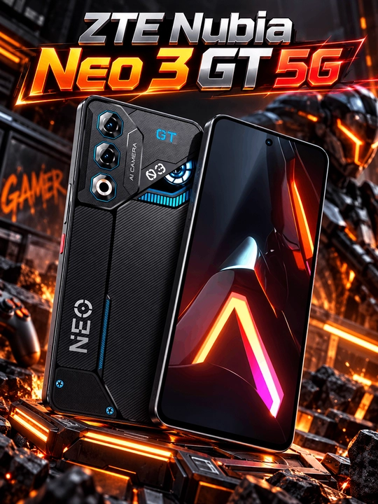 ZTE Nubia Neo 3 GT 5G 6000 мАч 120 FPS — мощный смартфон для геймеров