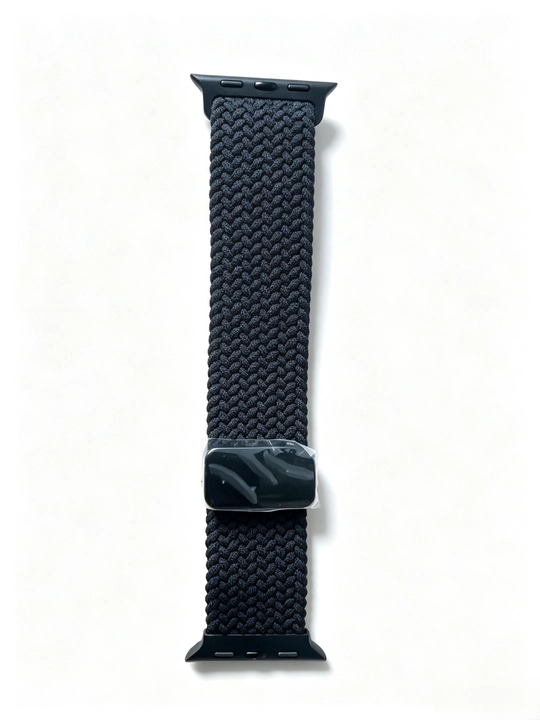 Apple Watch ремешок магнитный нейлоновый эластичный 38–49 мм Series 3–9/SE (Только ремешок