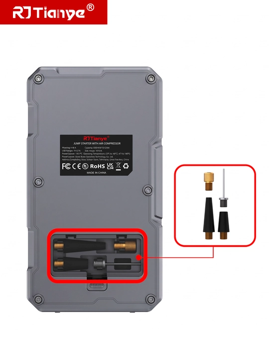 Пусковое устройство, прикуриватель, Powerbank авто Starter, компрессор, зарядка, фонарик