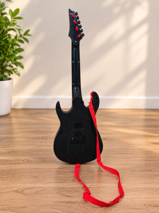 Гитара детская Rock Band, музыкальная игрушка со светом, 54 см