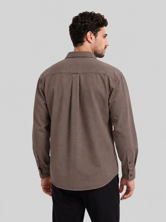 Erkaklar uchun klassik uzun yengli kundalik ko‘ylak, 9 xil rangda, M-XXL