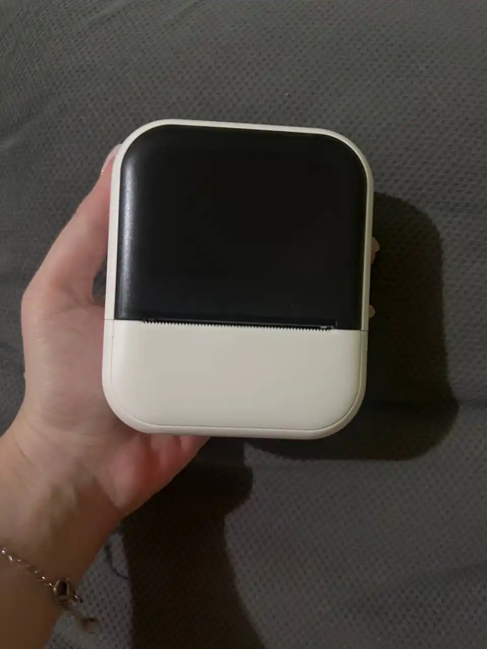 Портативный мини термопринтер Bluetooth, для этикеток, наклеек, заметок и фото