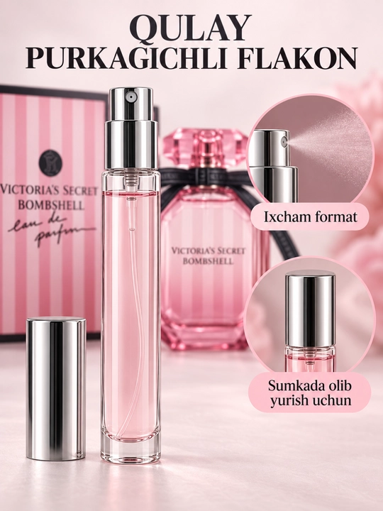 Victoria’s Secret Bombshell ayollar atiri, mevali hamda gulli ifor