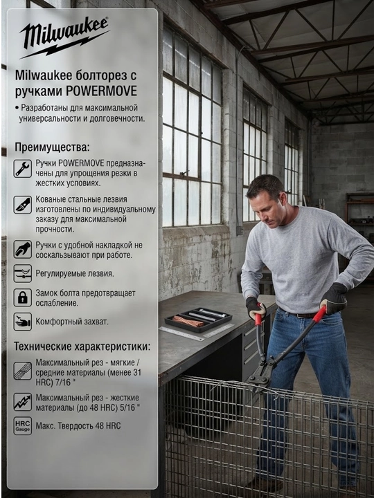Milwaukee 61 sm murvat kesgichlari - 
