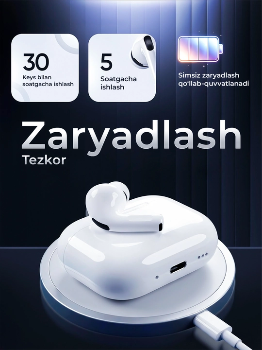 Pods Pro 3 ANC, bluetooth наушники беспроводные